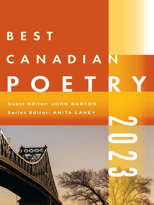 Title details for Best Canadian Poetry 2023 by John Barton - Available